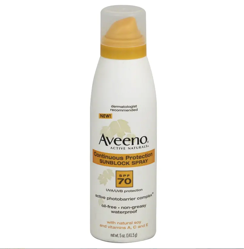 Aveeno Protect Hydrate Best Spray Sunscreen